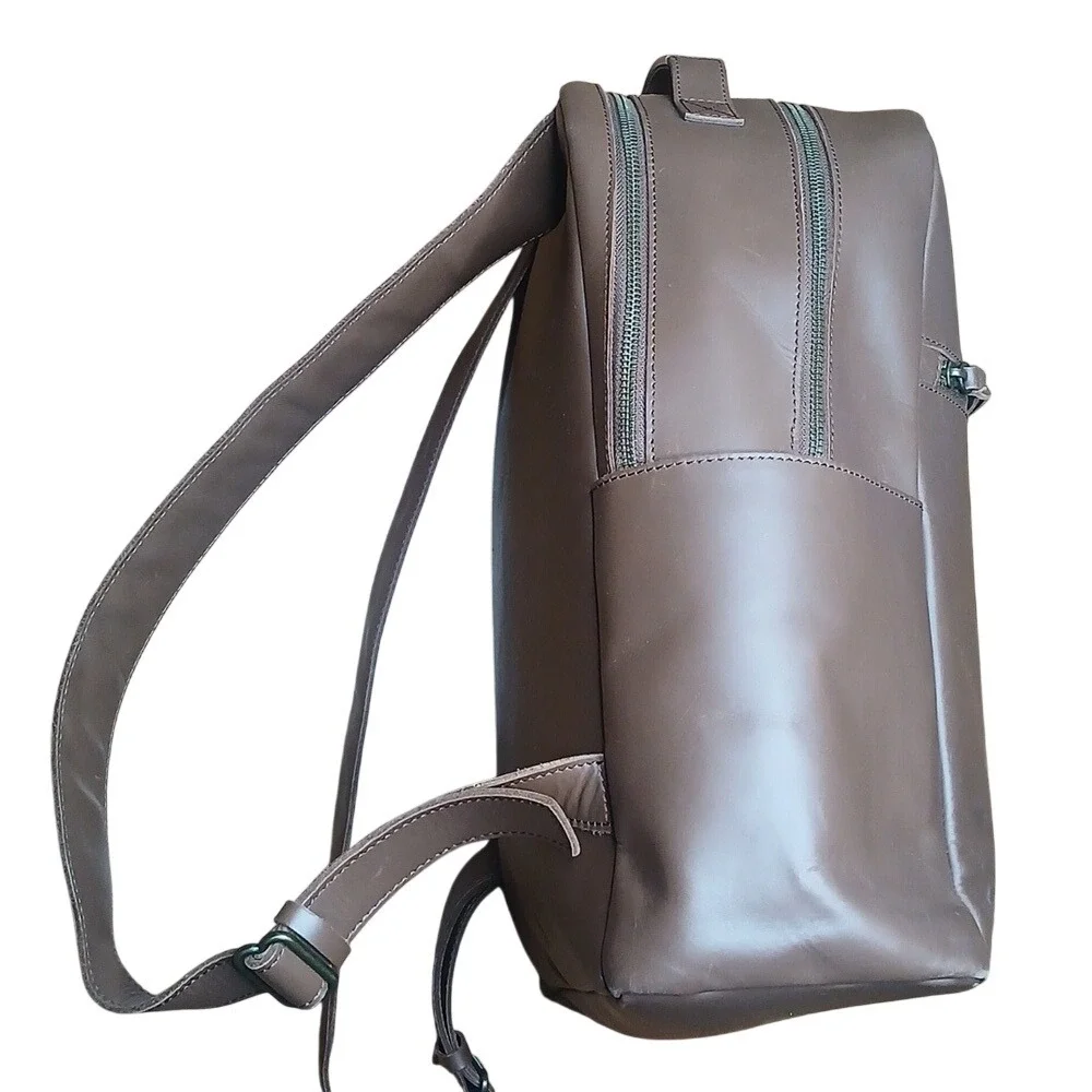Able Alem Brown Leather‎ Backpack
